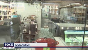 Pizza, sauces, and more at Due Amici