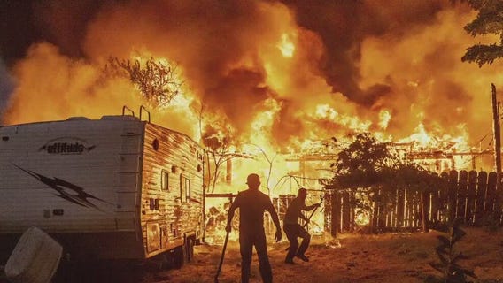 Chinese Camp man describes how he saved his home surrounded by wildfire