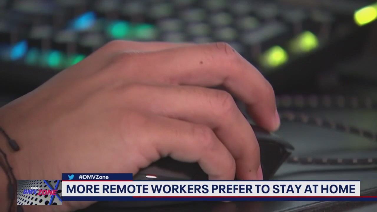 More remote workers prefer to stay at home
