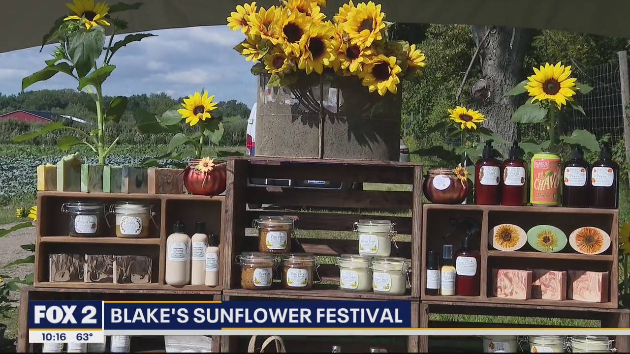 DIY Skincare at Blake's Sunflower Festival