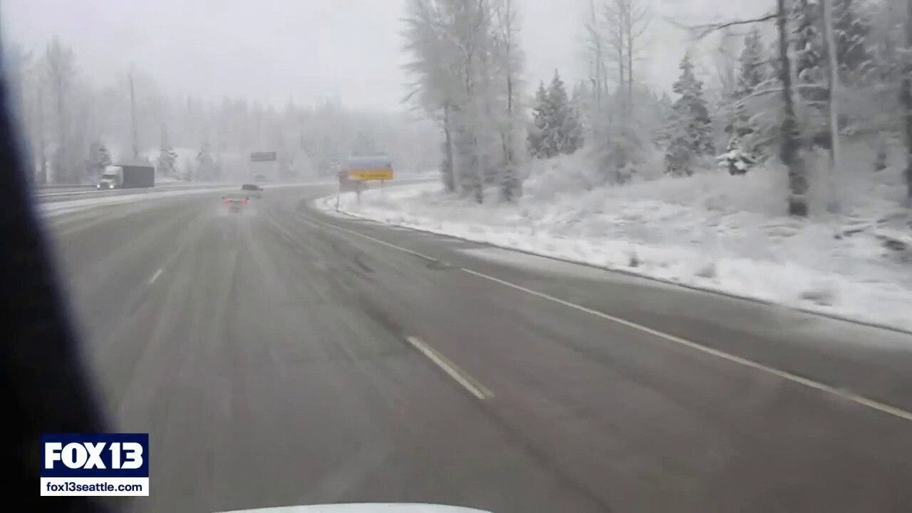 Snow returns to Snoqualmie Pass