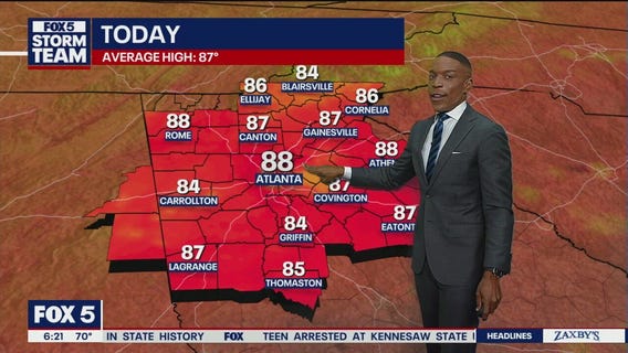 Wednesday morning weather forecast