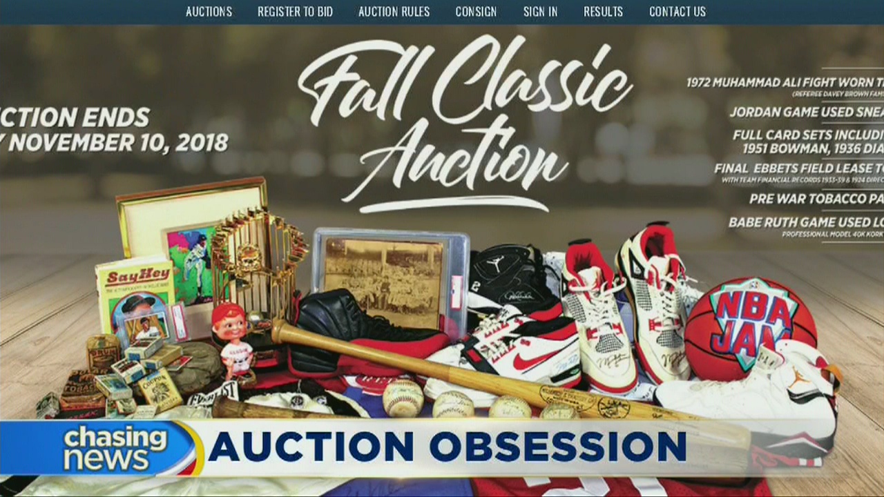 Ali, Trump and Bon Jovi treasures among memorabilia for sale