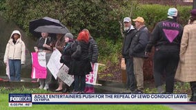 Adult entertainers push for repeal of lewd conduct laws