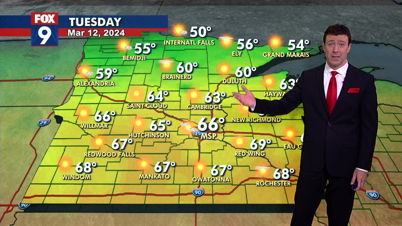 MN weather: Warm and sunny Tuesday