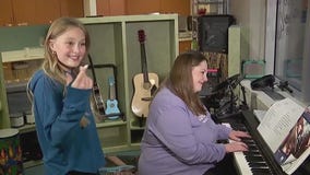 Minnesota girl battles cancer with music therapy