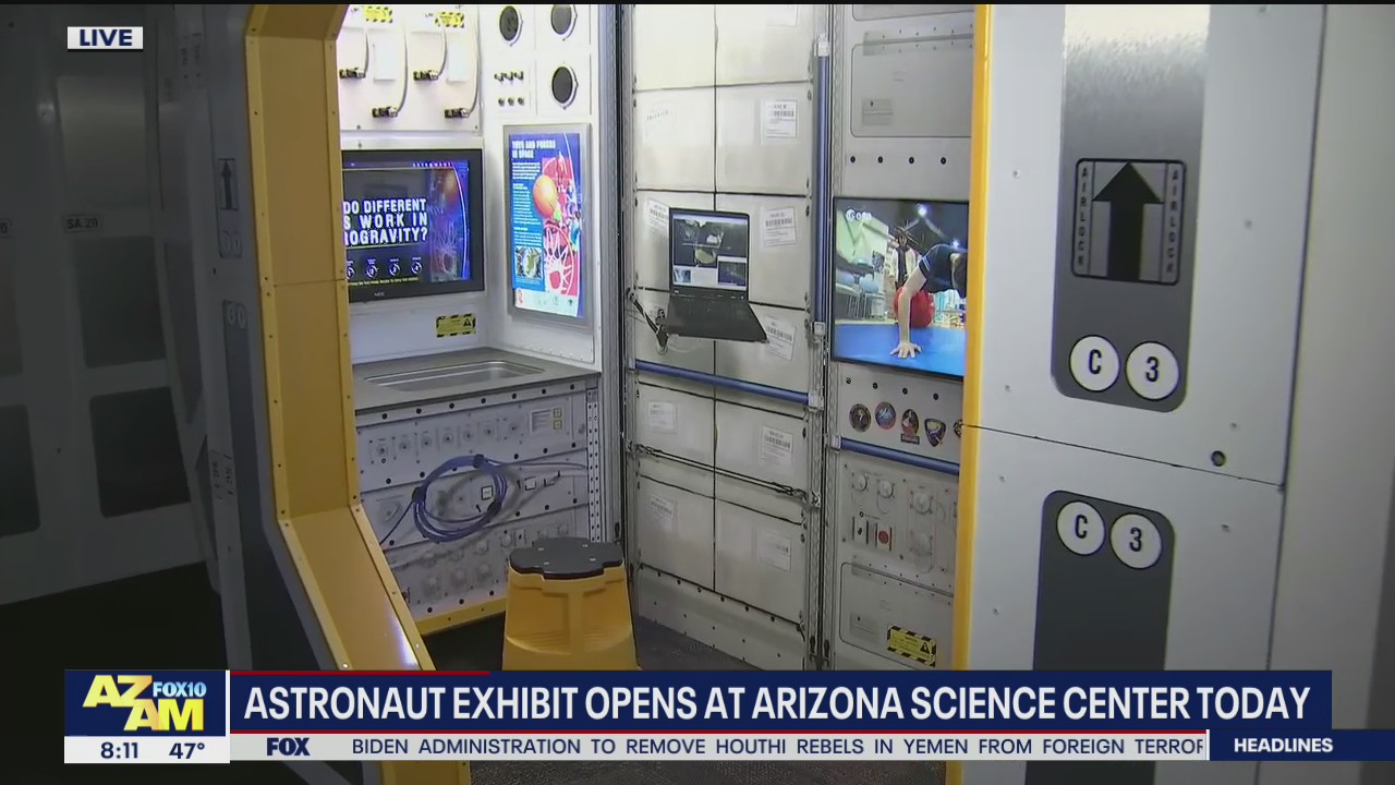 Astronaut exhibit opens at Arizona Science Center