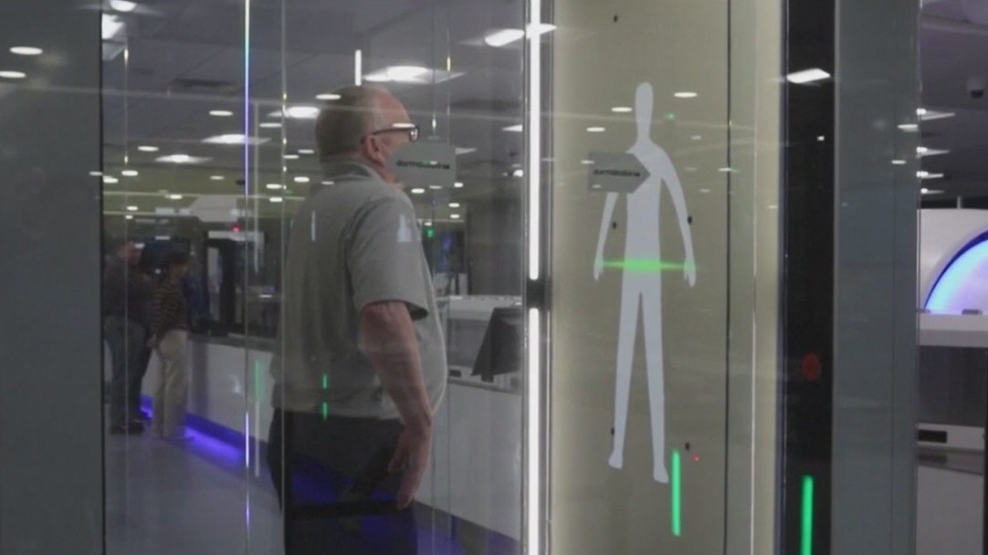 TSA testing self-screening lanes at Nevada airport