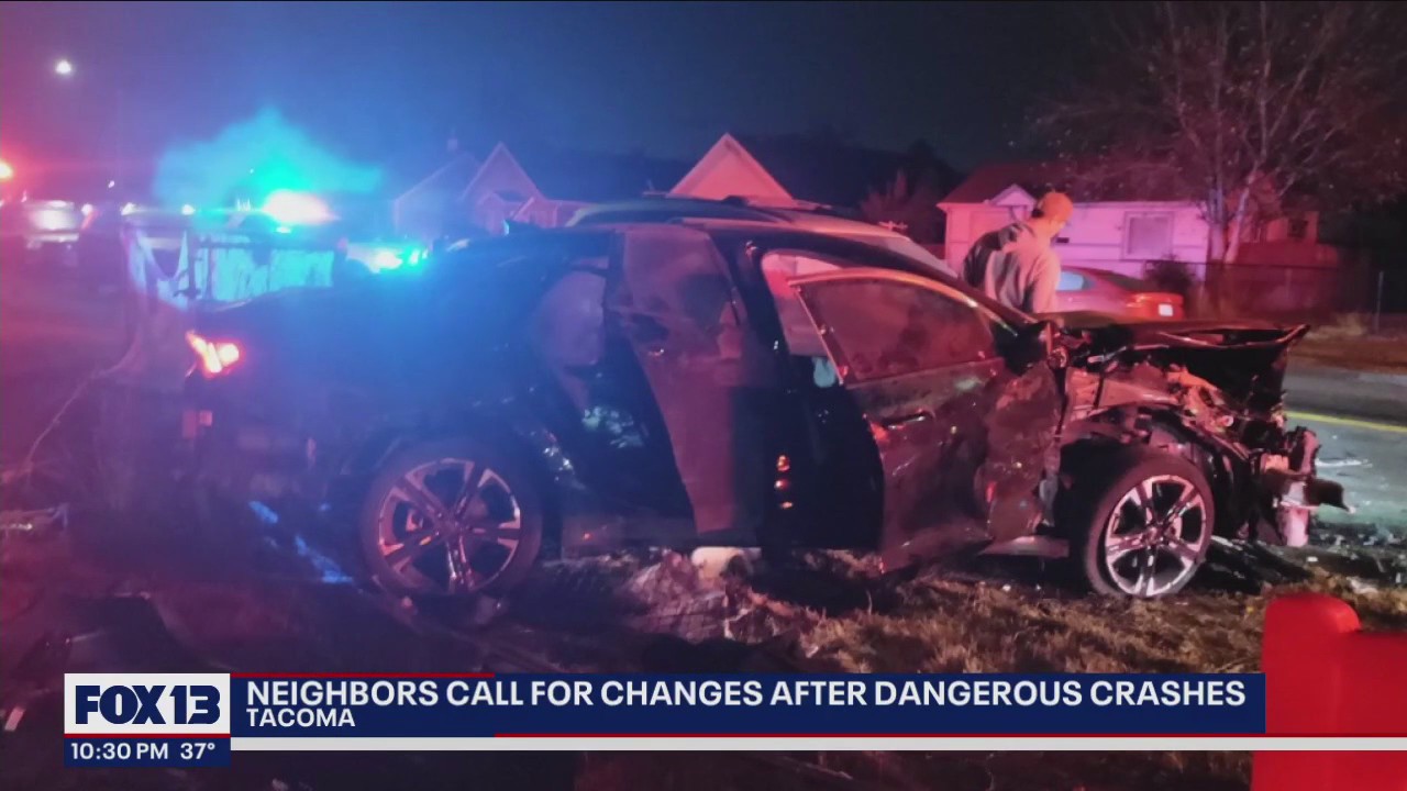 'It’s only a matter of time before something comes through my window:' Neighbors demand change to Tacoma road