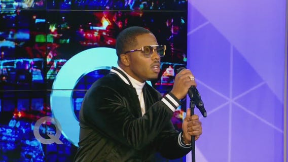 Singer J. Brown performs on The Q Show