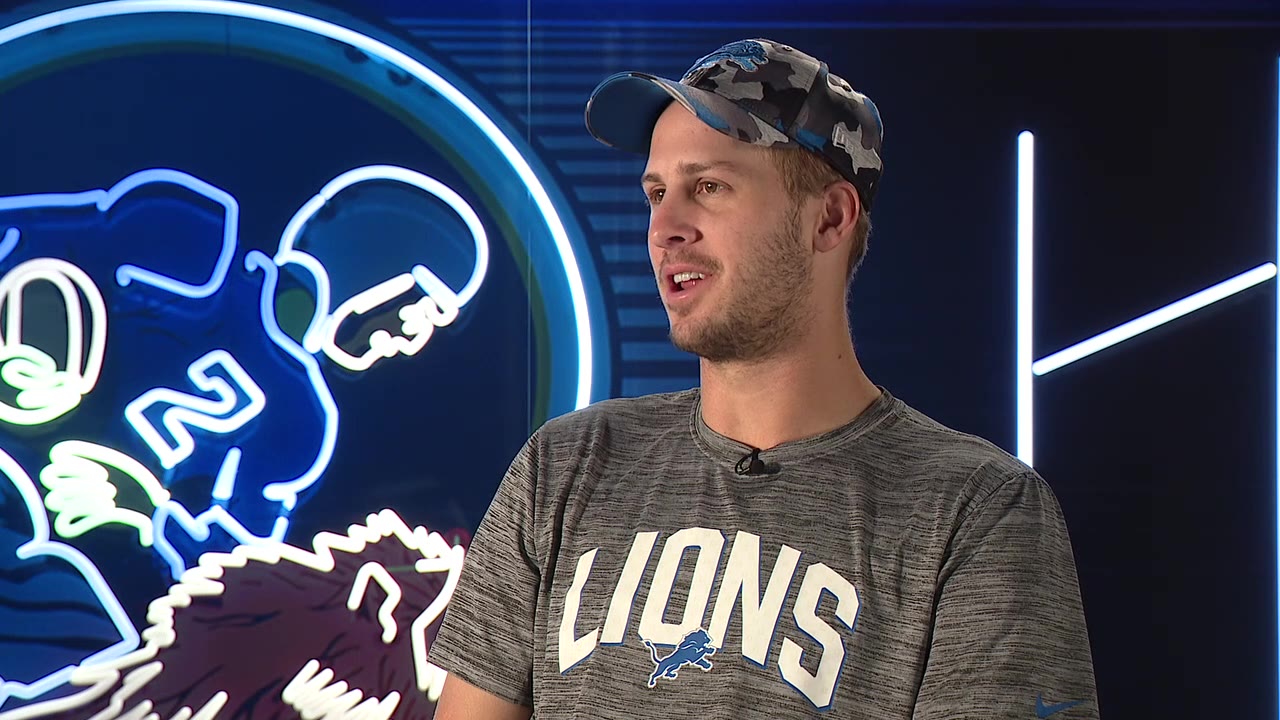 Jared Goff on Lions victory over Packers