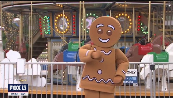 Legoland is decked out for the holidays