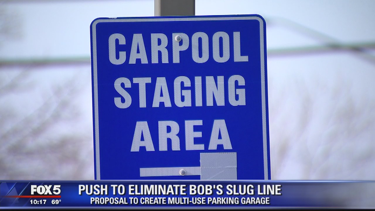 Bob's Slug Line in Fairfax County threatened by construction of new transit center