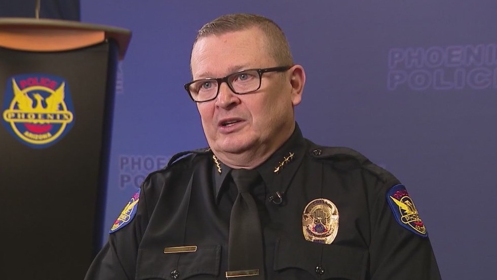Interim Phoenix Police Chief steps down