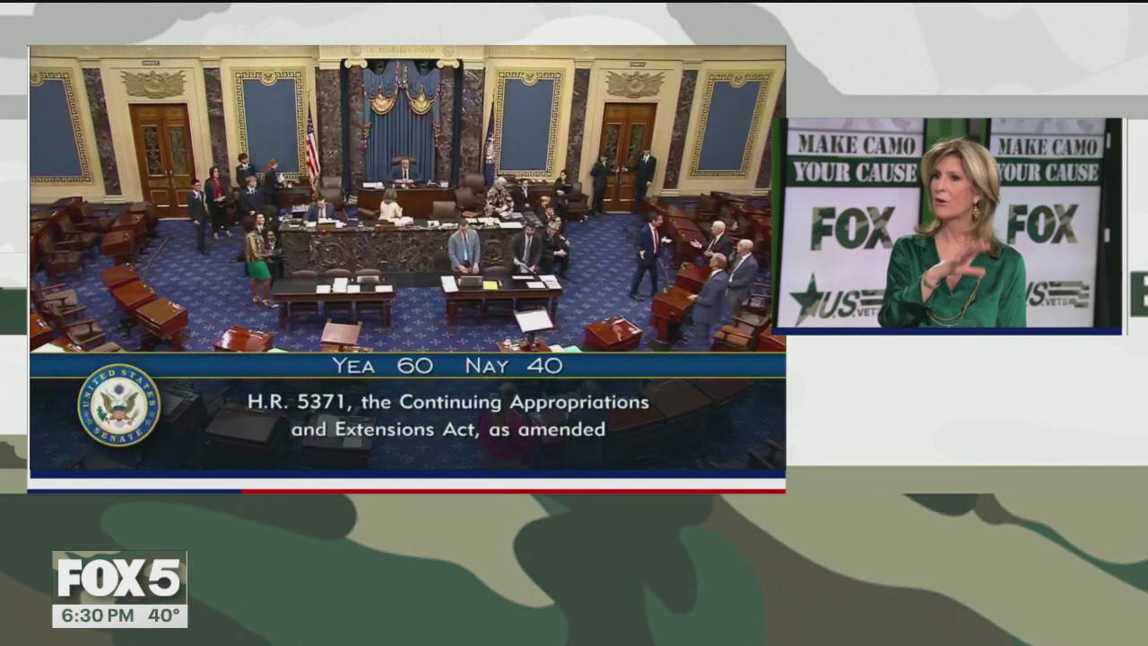 What happens when, if the shutdown ends?