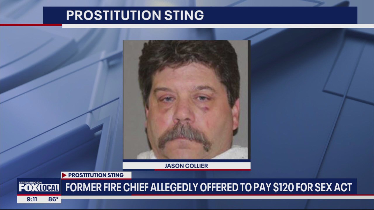 Fire chief allegedly tried to pay for sex act
