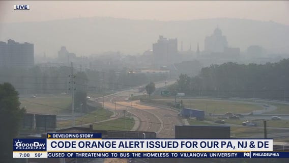 Health Watch: Code Orange issued for air-quality across Delaware Valley