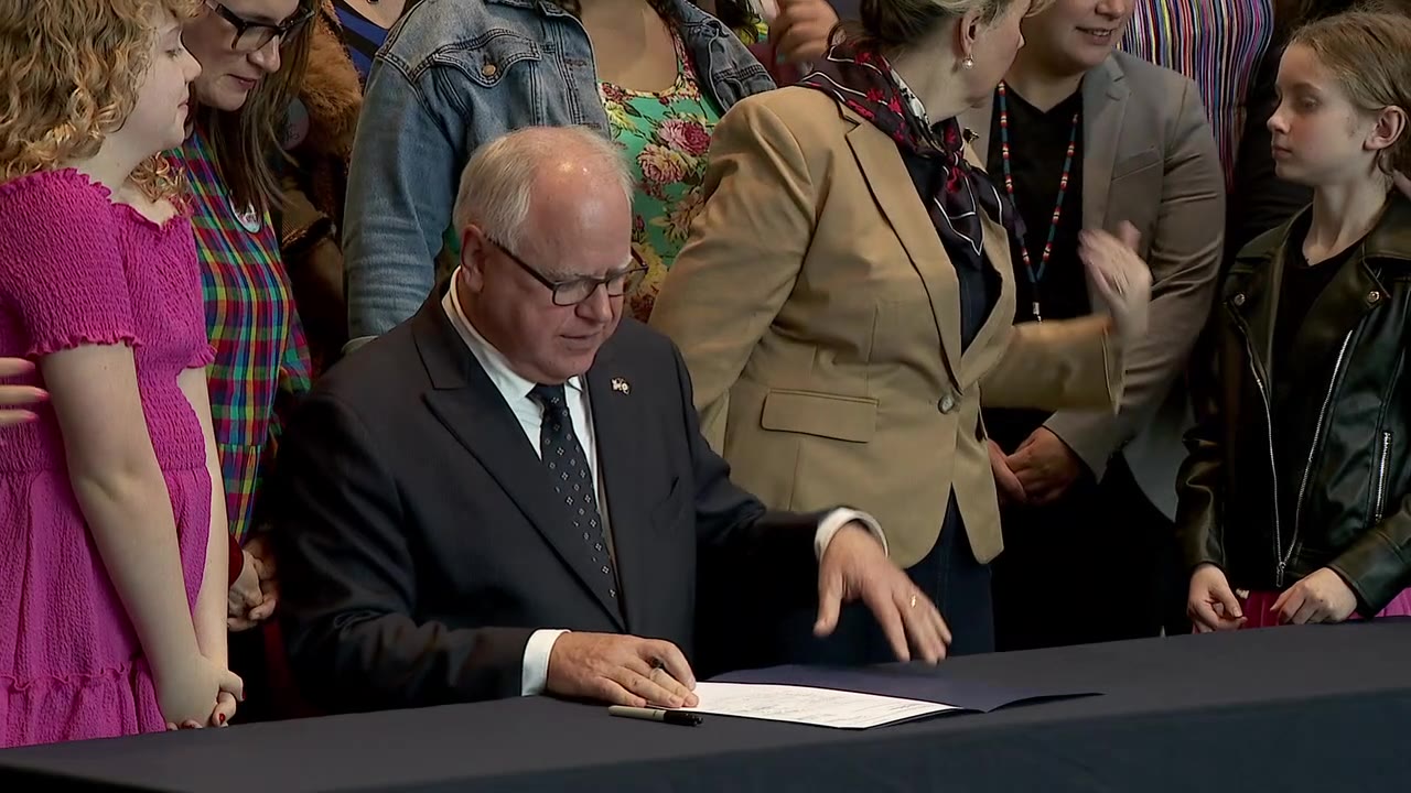 Walz signs 3 bills that protect Minnesotans' rights