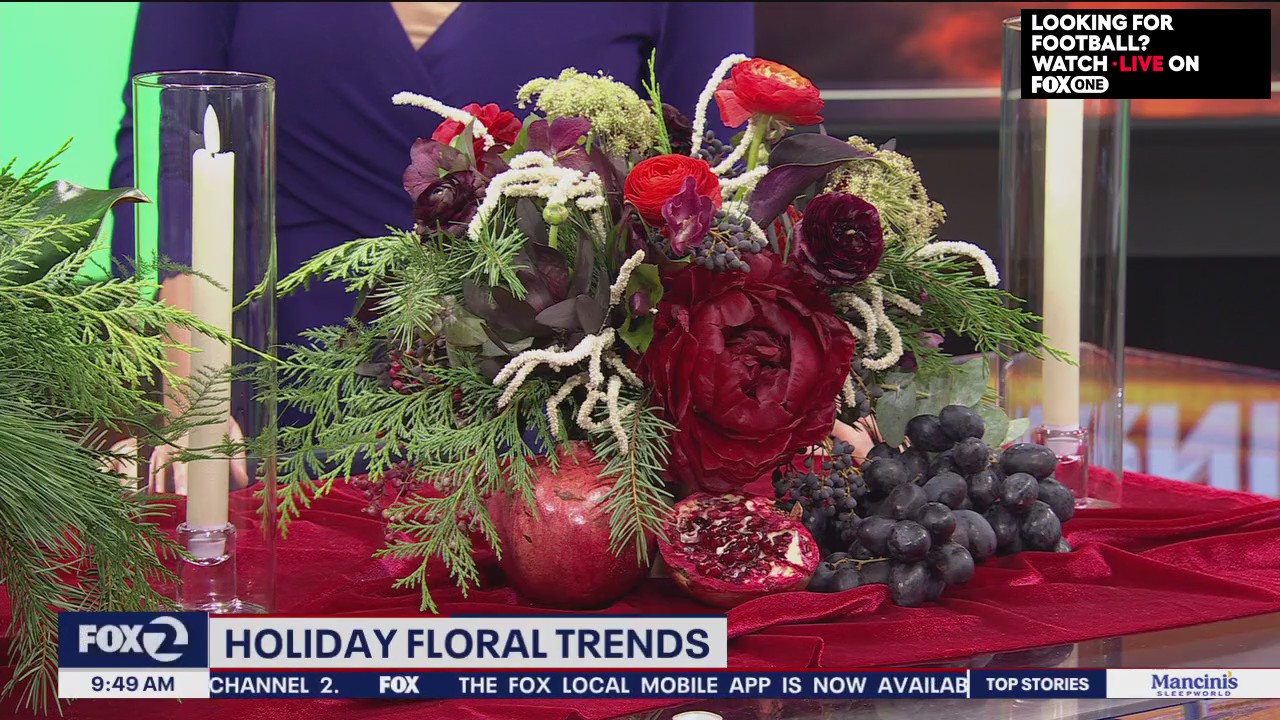 Floral trends this holiday season