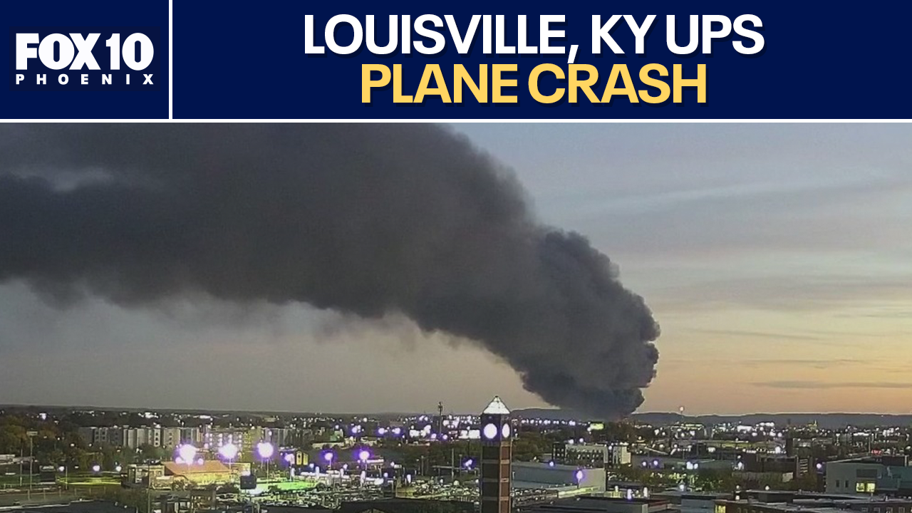 Plane crashes after departing Louisville, KY airport