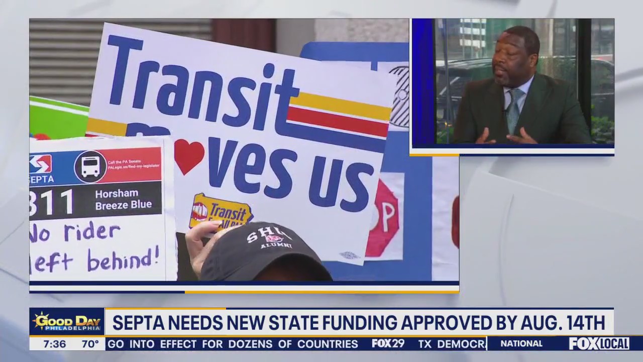 Philadelphia Council President Kenyatta Johnson SEPTA's budget crisis, looming service cuts