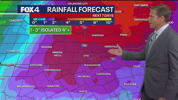 Dallas weather: April 16 evening forecast