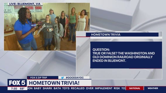 Trivia with friends in Bluemont!