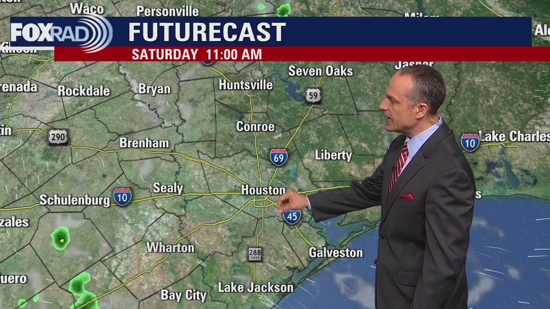 Saturday morning weather forecast