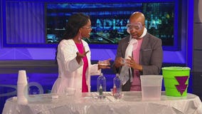 Teenage scientist Jacqueline Means shares her experiment's on The Q