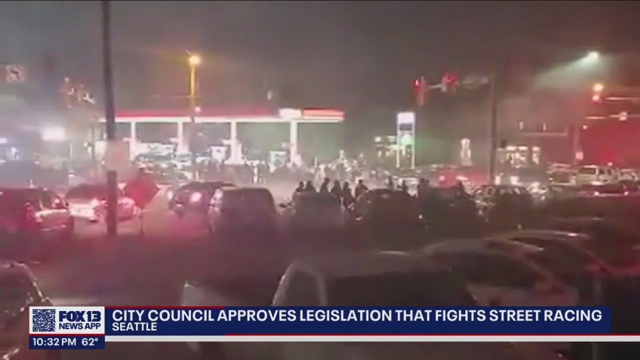 Seattle City Council votes to install speed enforcement cameras at popular street racing sites