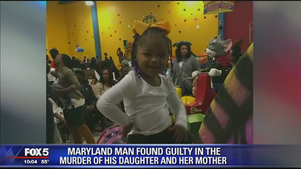 Prince George's County man found guilty of killing teacher, their 2-year-old daughter