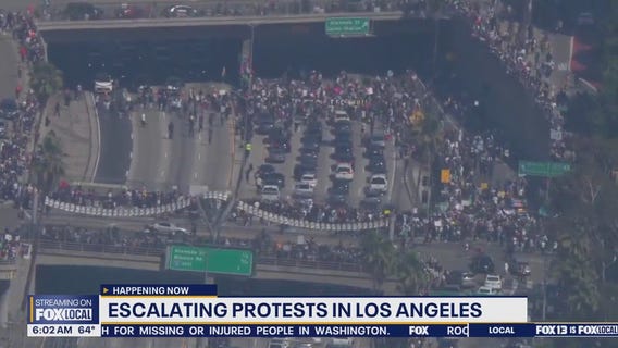 Los Angeles protests escalate: Monday update