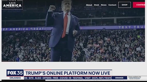 Trump's online platform now live