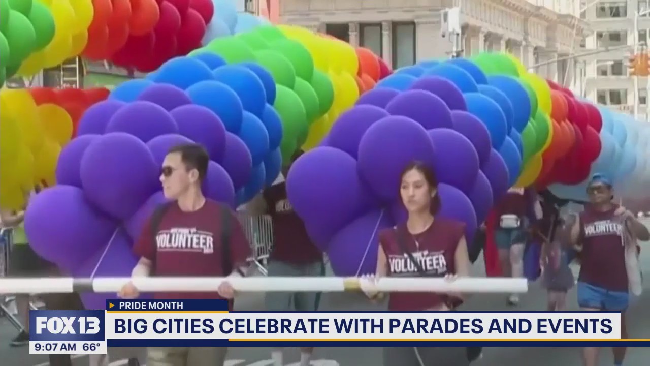 Cities across the country celebrate Pride month