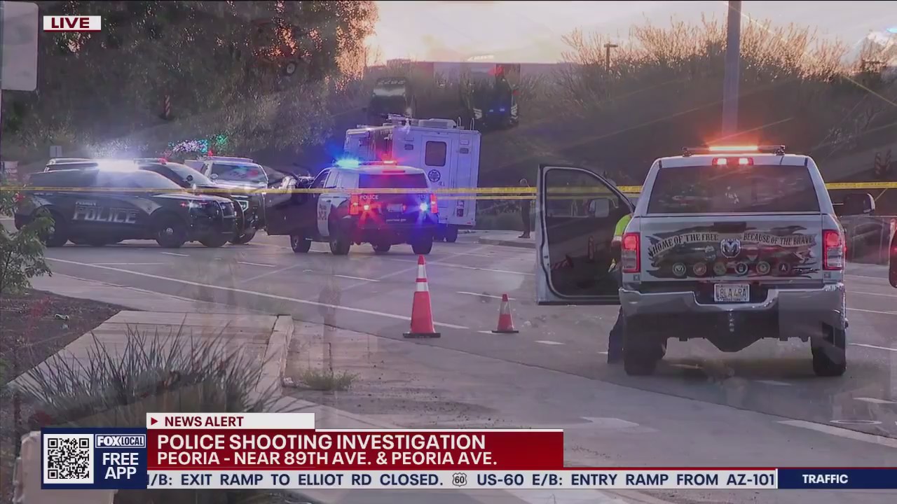 Police: Man shot after fleeing in stolen U-Haul in Peoria