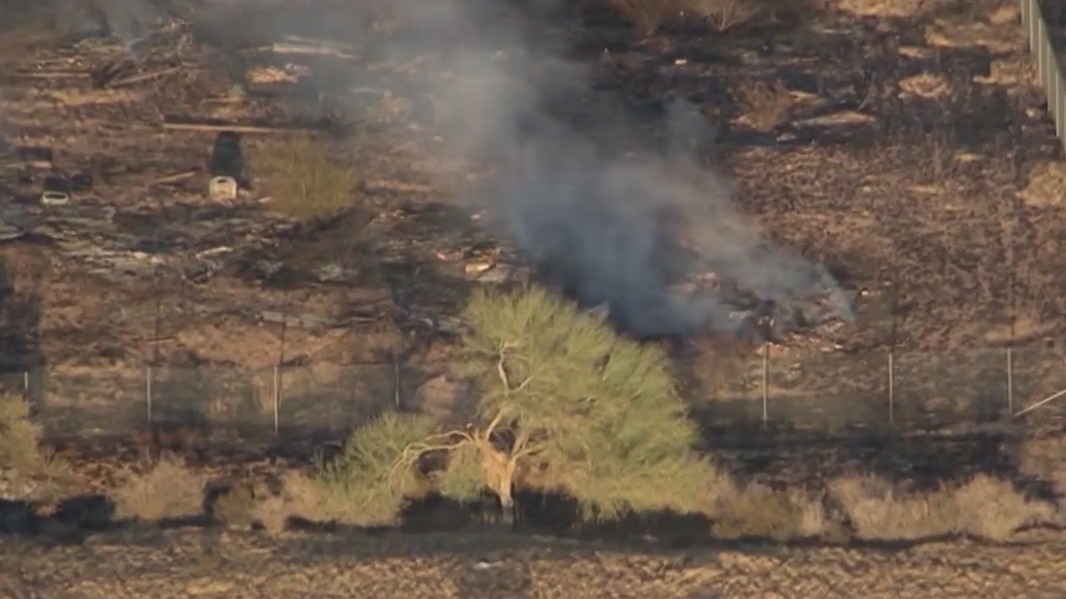 Windstone Fire: 1 structure destroyed in Wittmann