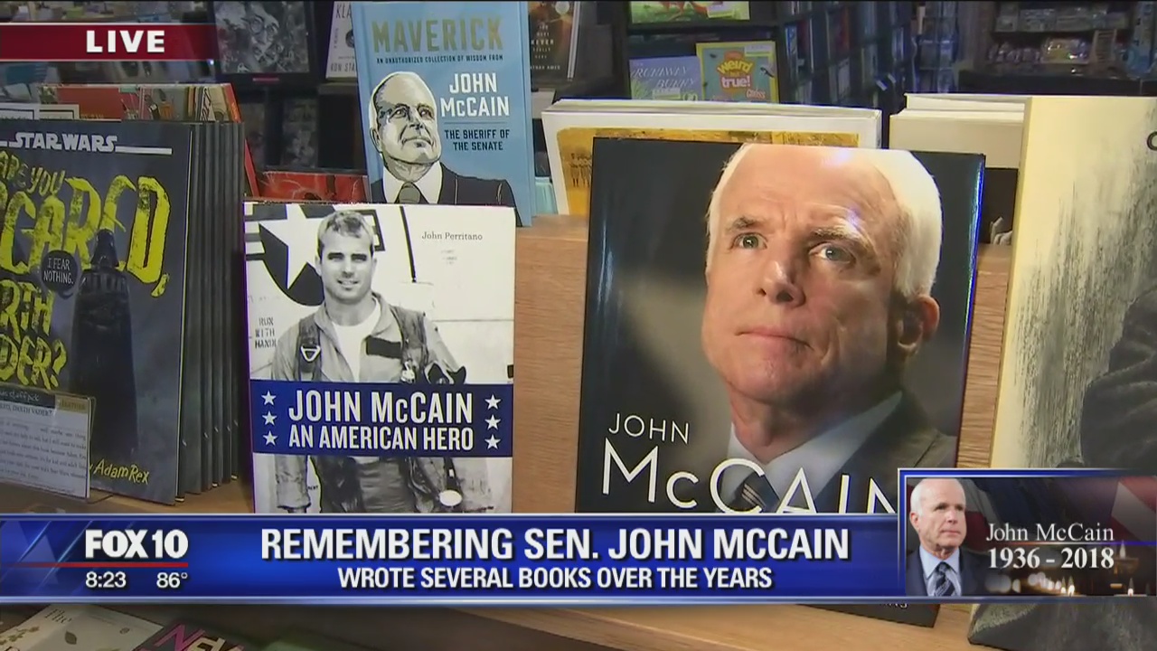 Remembering John McCain, the author