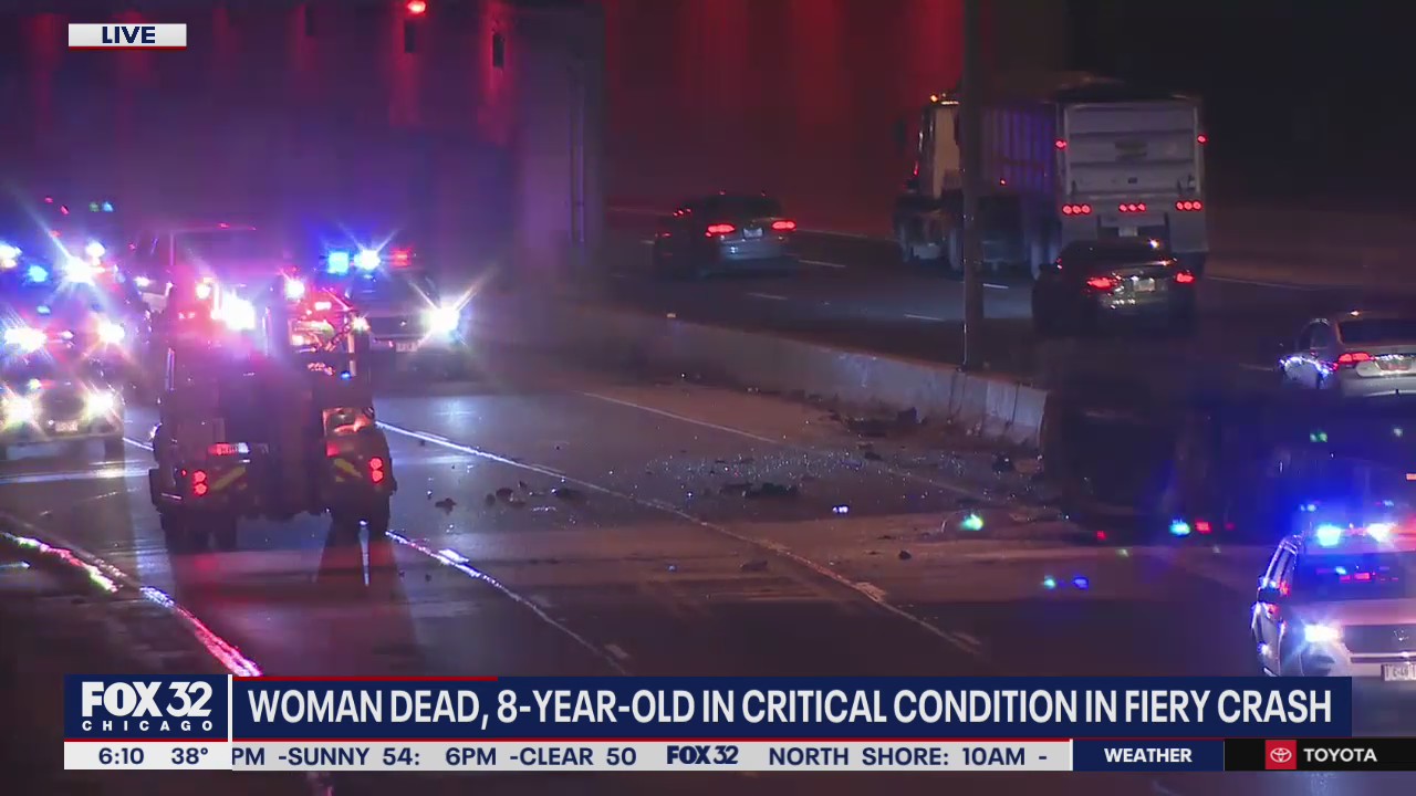 Fatal crash shuts down inbound Eisenhower at Harlem