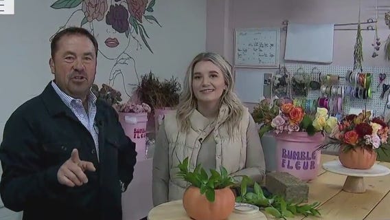 Floral arrangement tips with Bumble Fleur