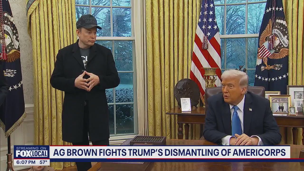 AG Brown fights Trump's dismantling of AmeriCorps