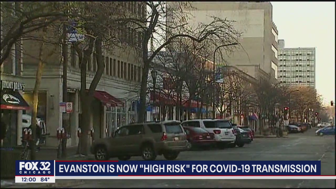 Evanston moves to 'high' level of COVID-19 transmission