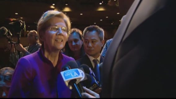 Sen. Elizabeth Warren visits Glendale