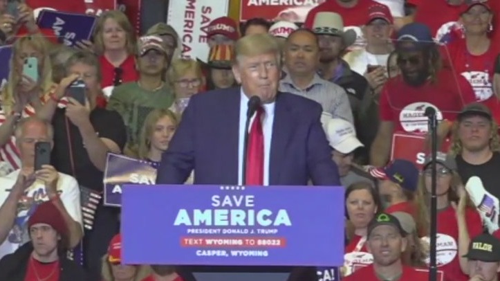 Law enforcement on defense after former President Trump's home searched