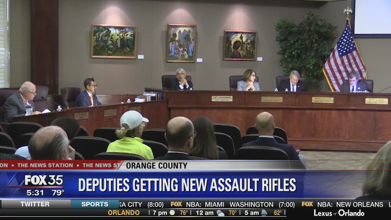 Orange County deputies get new assault weapons | FOX 35 Orlando