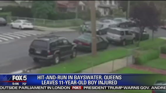 Boy, 11, struck in Queens hit-and-run