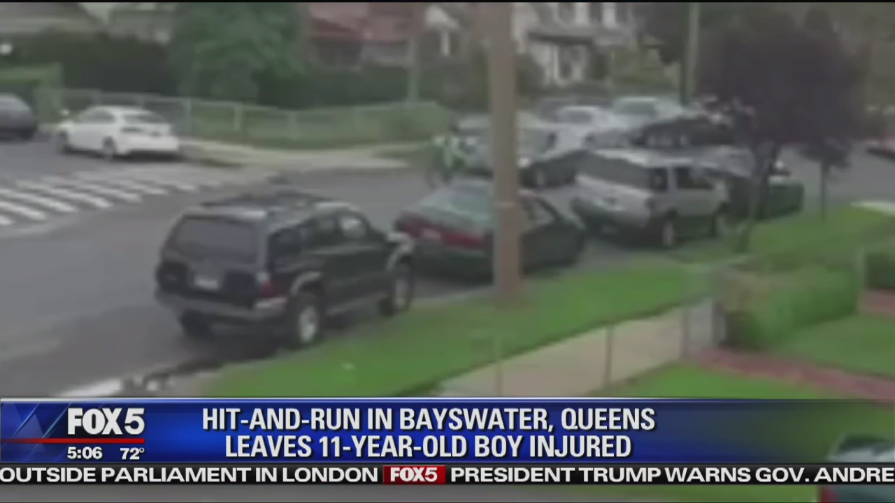 Boy, 11, struck in Queens hit-and-run