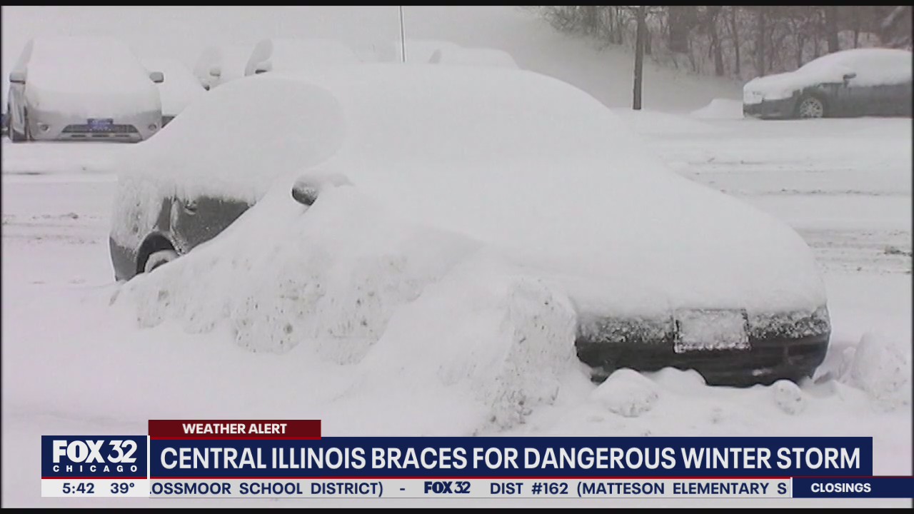 Winter Storm Warning: Central Illinois braces for major snowstorm