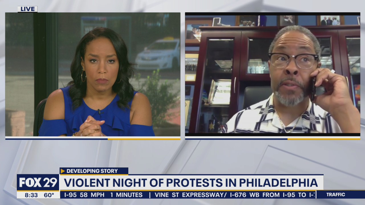 Religious leader advocates peaceful protest after riots in Center City