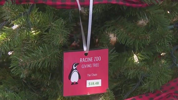 Get in the holiday spirit inside a holiday globe at the Racine Zoo