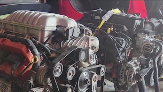 Cook County police bust illegal chop shop with stolen cars, engines